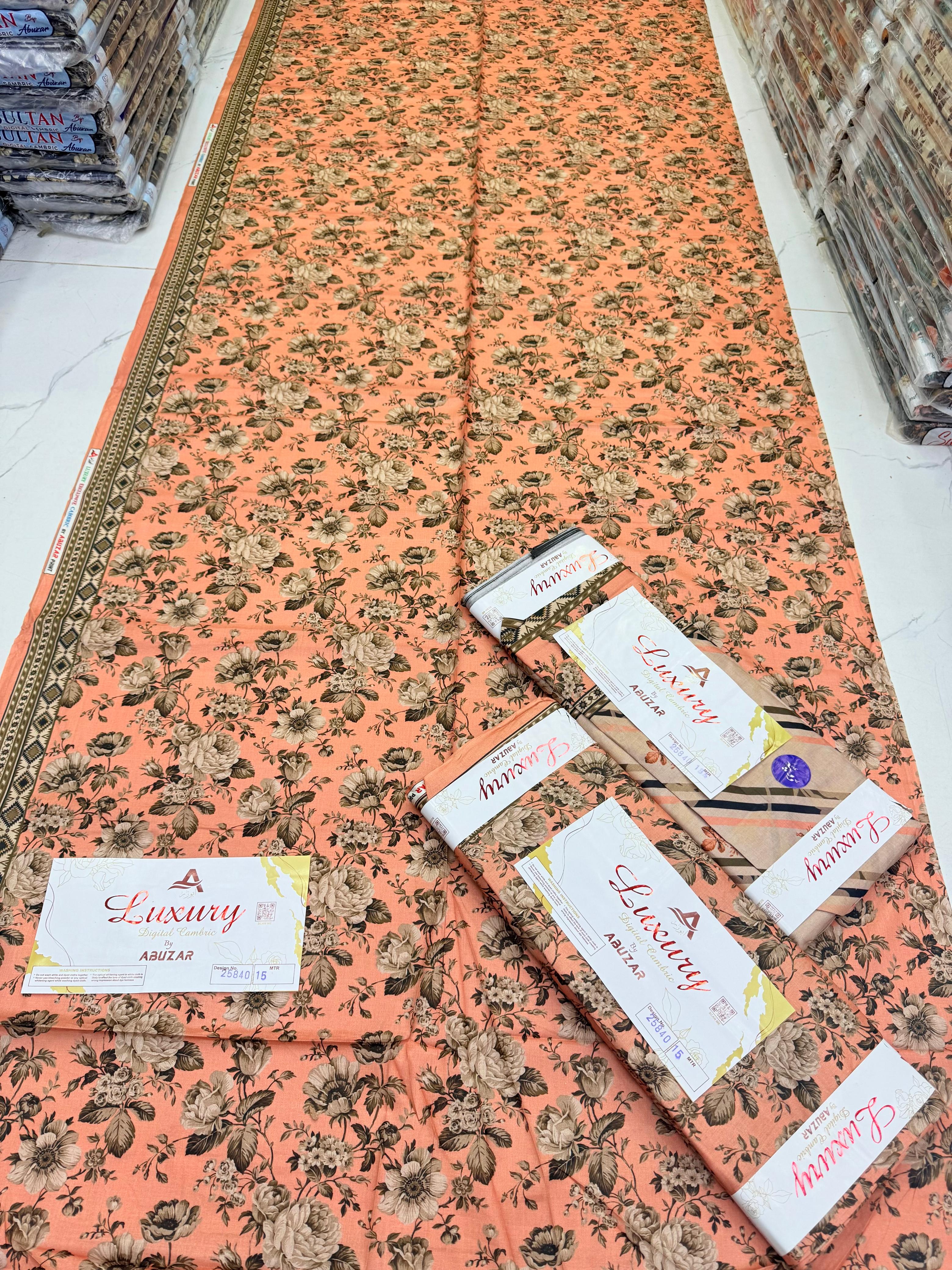 LUXURY DIGITAL EXCLUSIVE CAMBRIC 3P BY ABUZAR