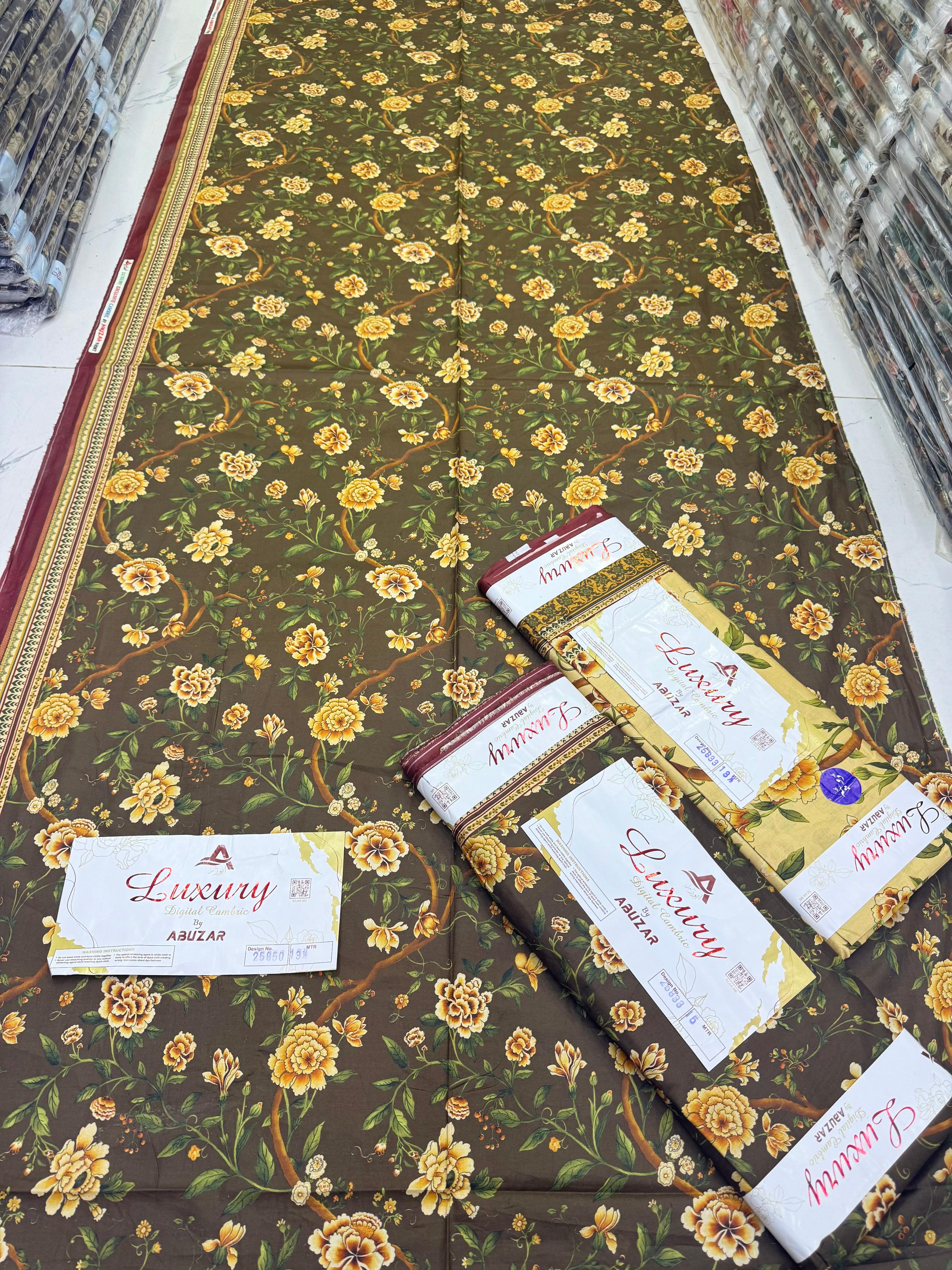 LUXURY DIGITAL EXCLUSIVE CAMBRIC 3P BY ABUZAR